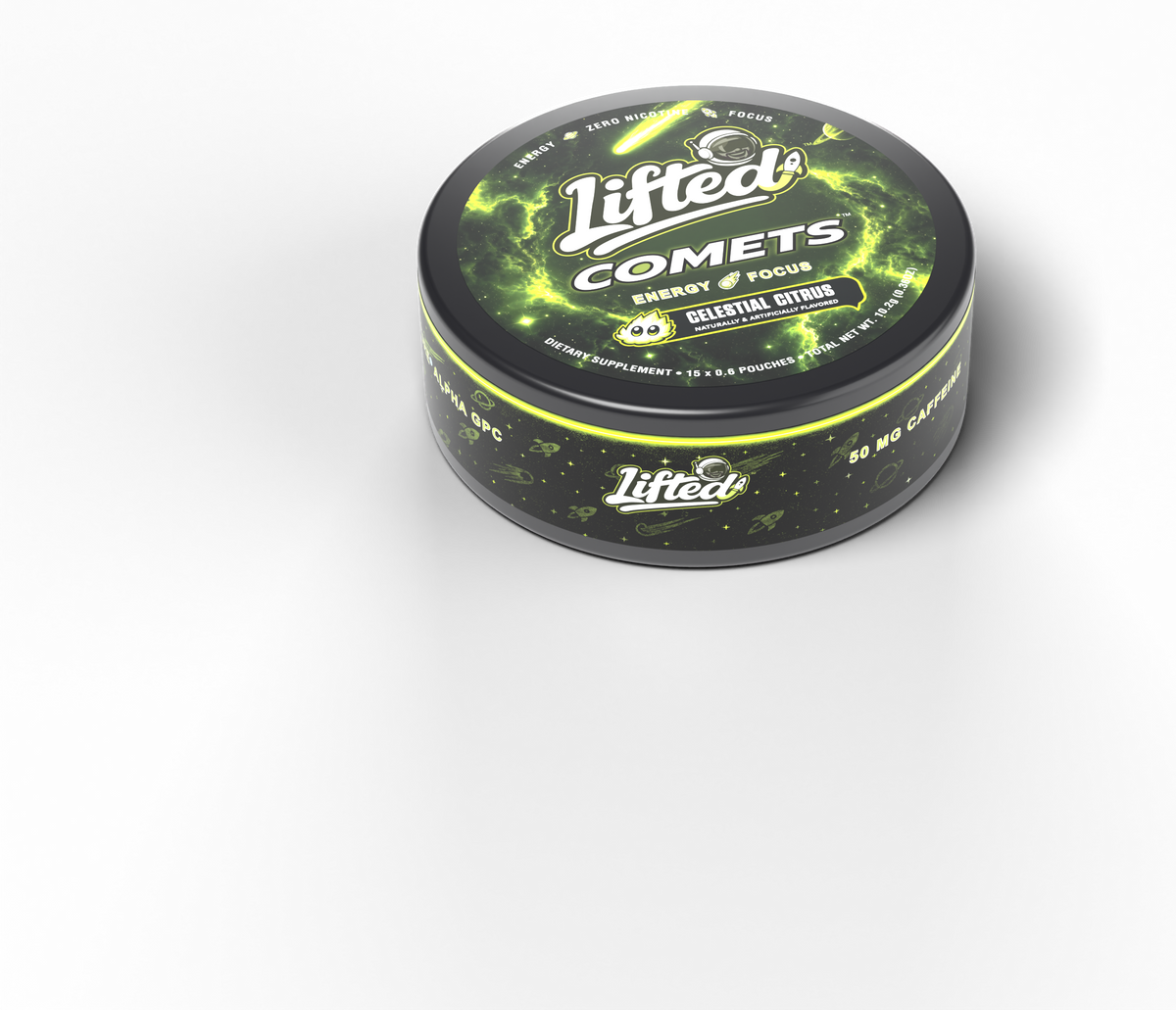 Lifted Comets Energy Pouches